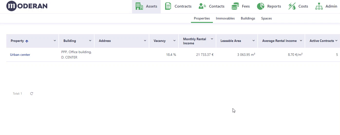 Drag and drop to reorder Reports